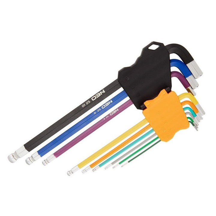 CHEI 9 HEXAGONALE 1.5-10MM 143879985 MULTICOLOR