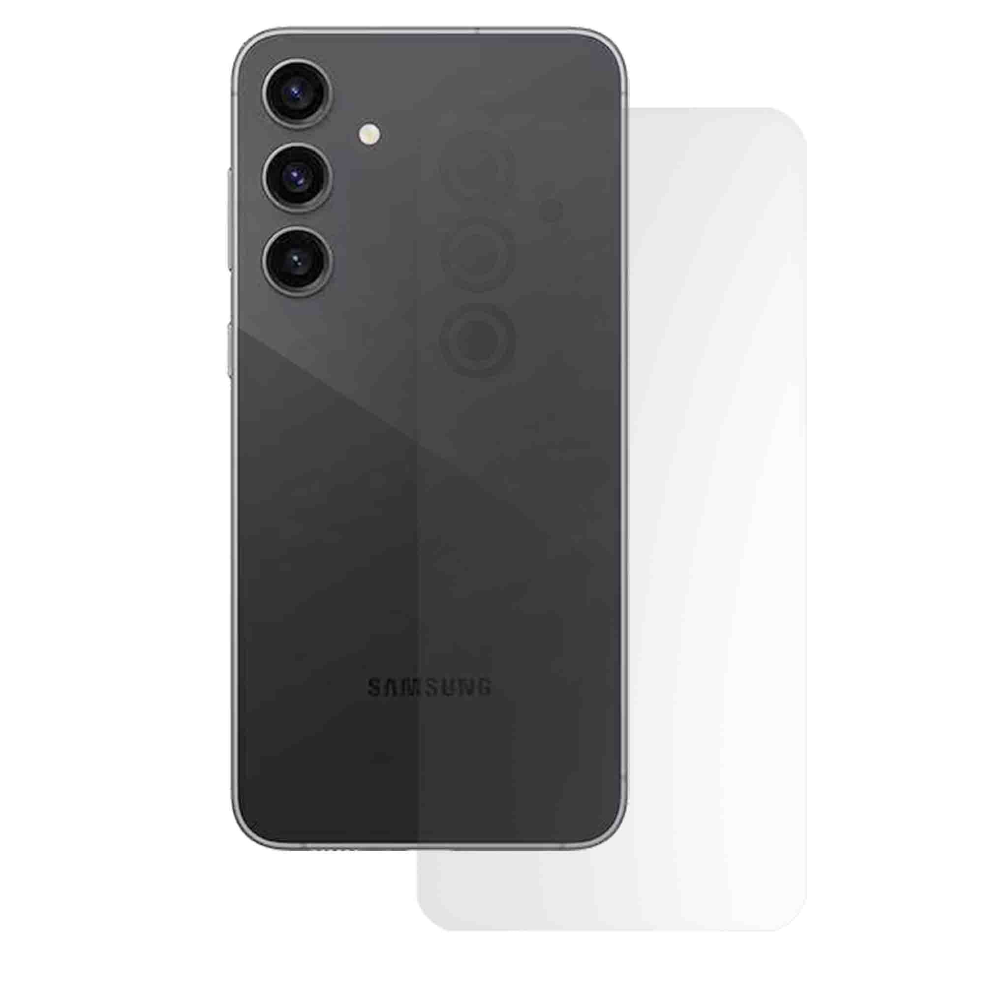 Folie spate mata SILKASE pentru Samsung Galaxy A55, protectie spate ...