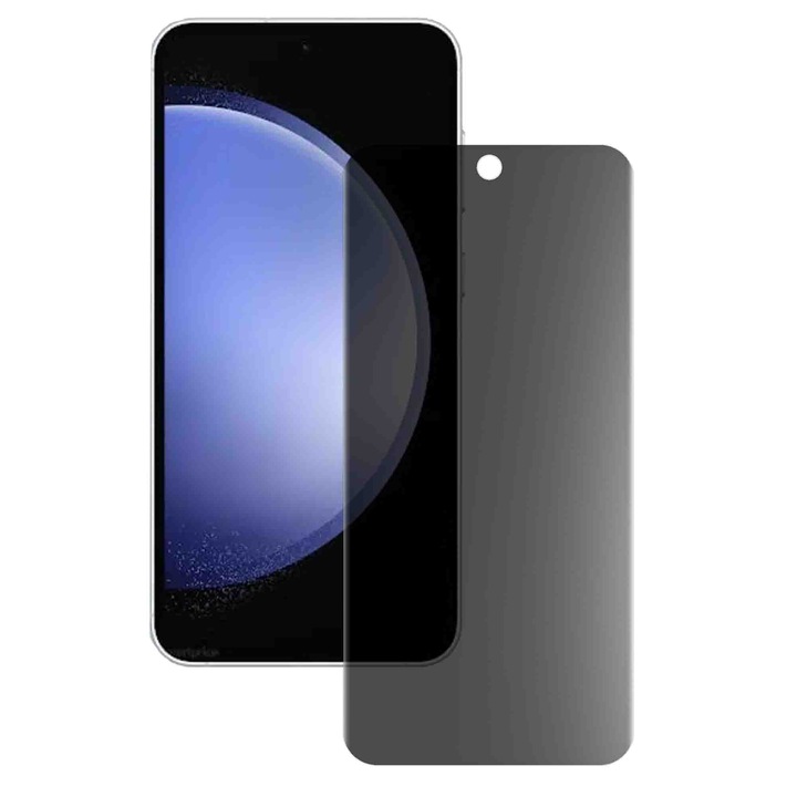 SILKASE matt adatvédő fólia Samsung Galaxy S23 FE-hez, képernyővédő, szilikon