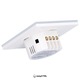 Intrerupator inteligent cu touch, Wi-Fi, fara Nul, Control vocal, Smart Life / Tuya APP, 2 Canale, Alb, easyCTRL®