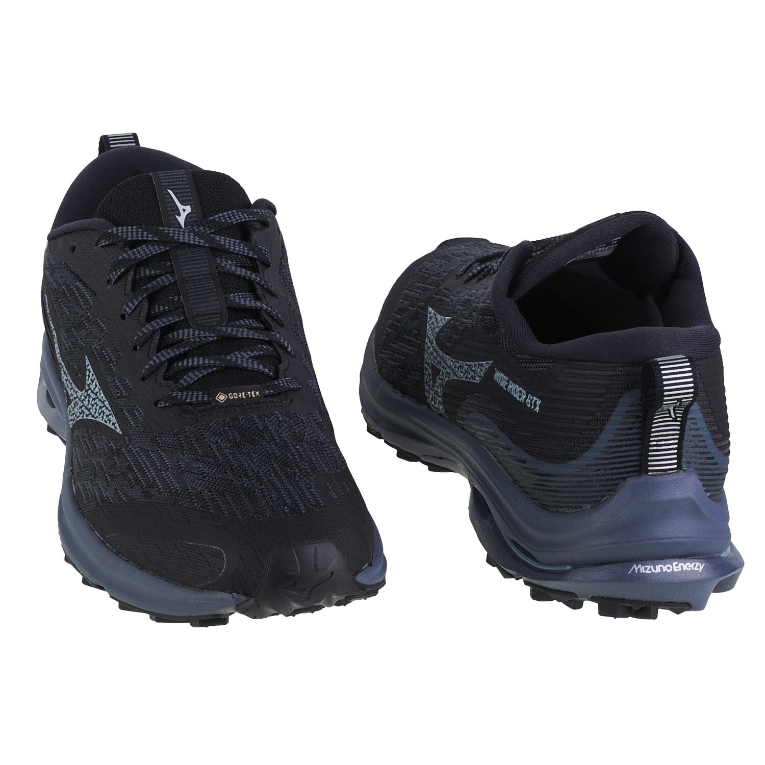 Pantofi de alergat, Mizuno Wave Rider GTX J1GC227901, Negru