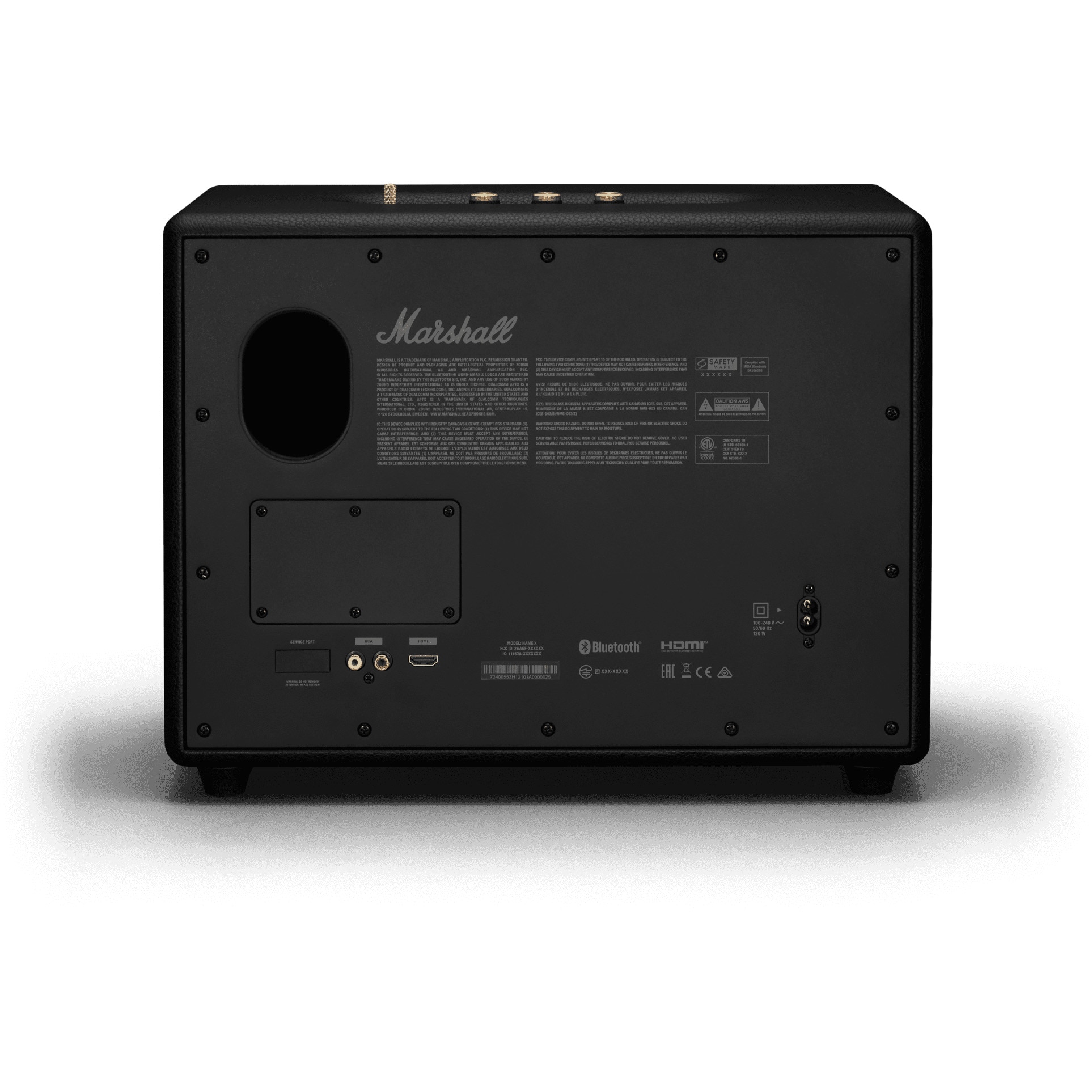 Boxa Marshall Woburn III Bluetooth, negru - eMAG.ro