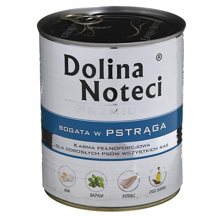 Nedves táp kutyáknak, Dolina Notec, Trout, 800G