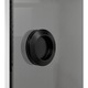 Usa glisanta dubla, Sticla securizata gri de 8 mm, Culisanta, Deschidere in ambele directii, Accesorii Feronerie Negru Mat, 65 + 65 x 215 cm