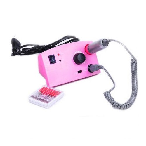 Freza Pila electrica unghii, 30.000RPM,Moonbasa, Roz