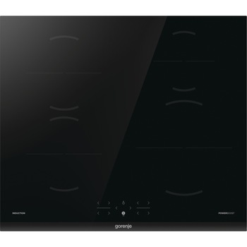 Gorenje GI6401BC Plita incorporata cu inductie, 60 cm, 4 zone de gatit, Ecran tactil, Negru