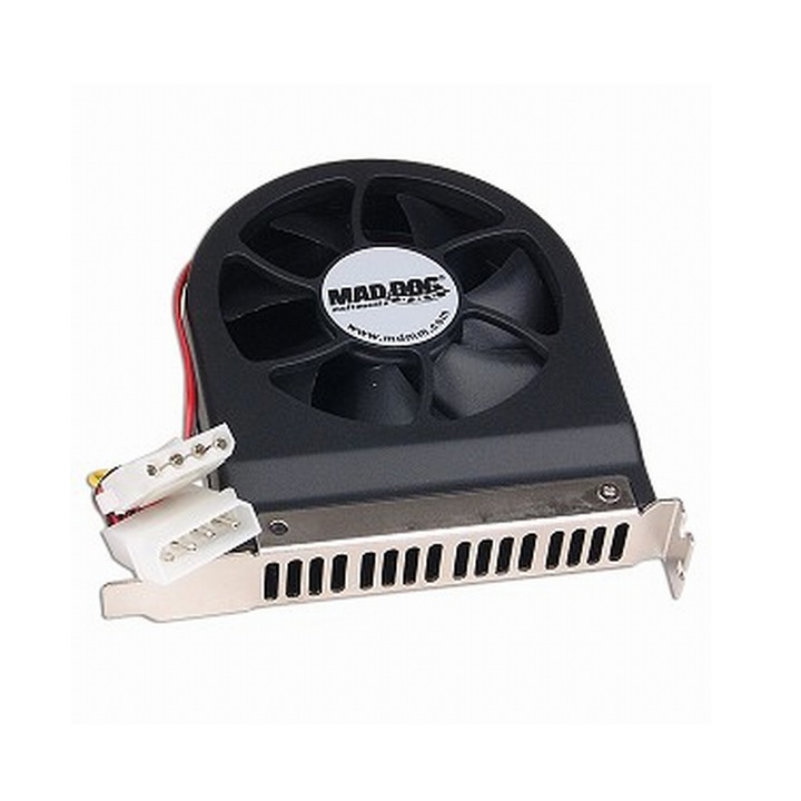 Ventilator de carcasa cu slot PCI Mad Dog (negru)