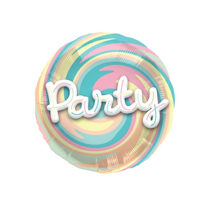 Folat 2628419 3D fólia lufi 'Party' 56 cm