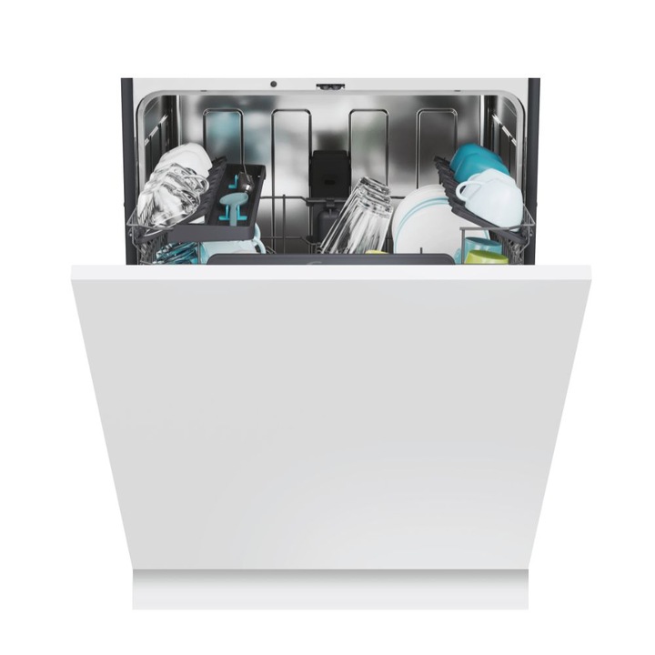 Candy CS5C4F0A Beépíthető mosogatógép, 15 teríték, 60 cm, 8 program, SpeedDrive motor, C energiaosztály, Fehér