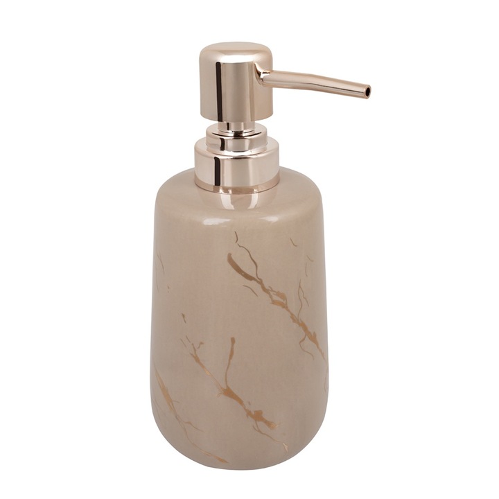 Folyékony szappan adagoló, AWD Interior, 410 ml, Rose Gold