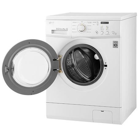 Masina de spalat rufe LG FH2C3TD, 8 KG, 1200 RPM, Direct Drive, Clasa A+++, Alb