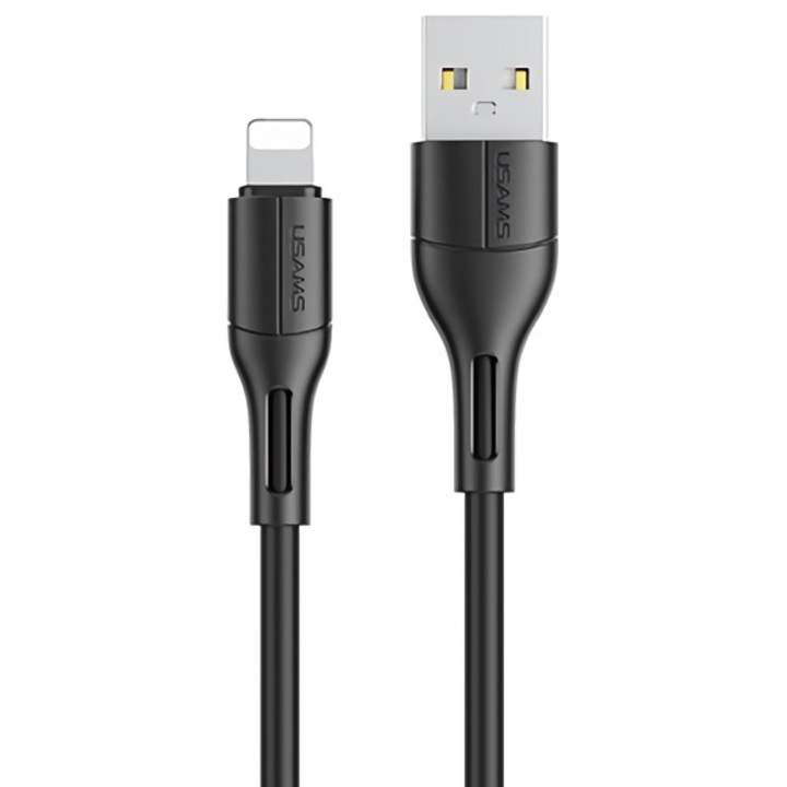 Cablu, Usams, 2A, 1 m, Negru