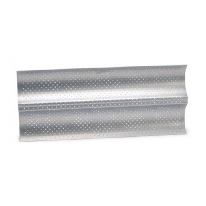Forma pentru prajituri, Patisse, Inox, 38x17cm, 2 baghete, Argintiu