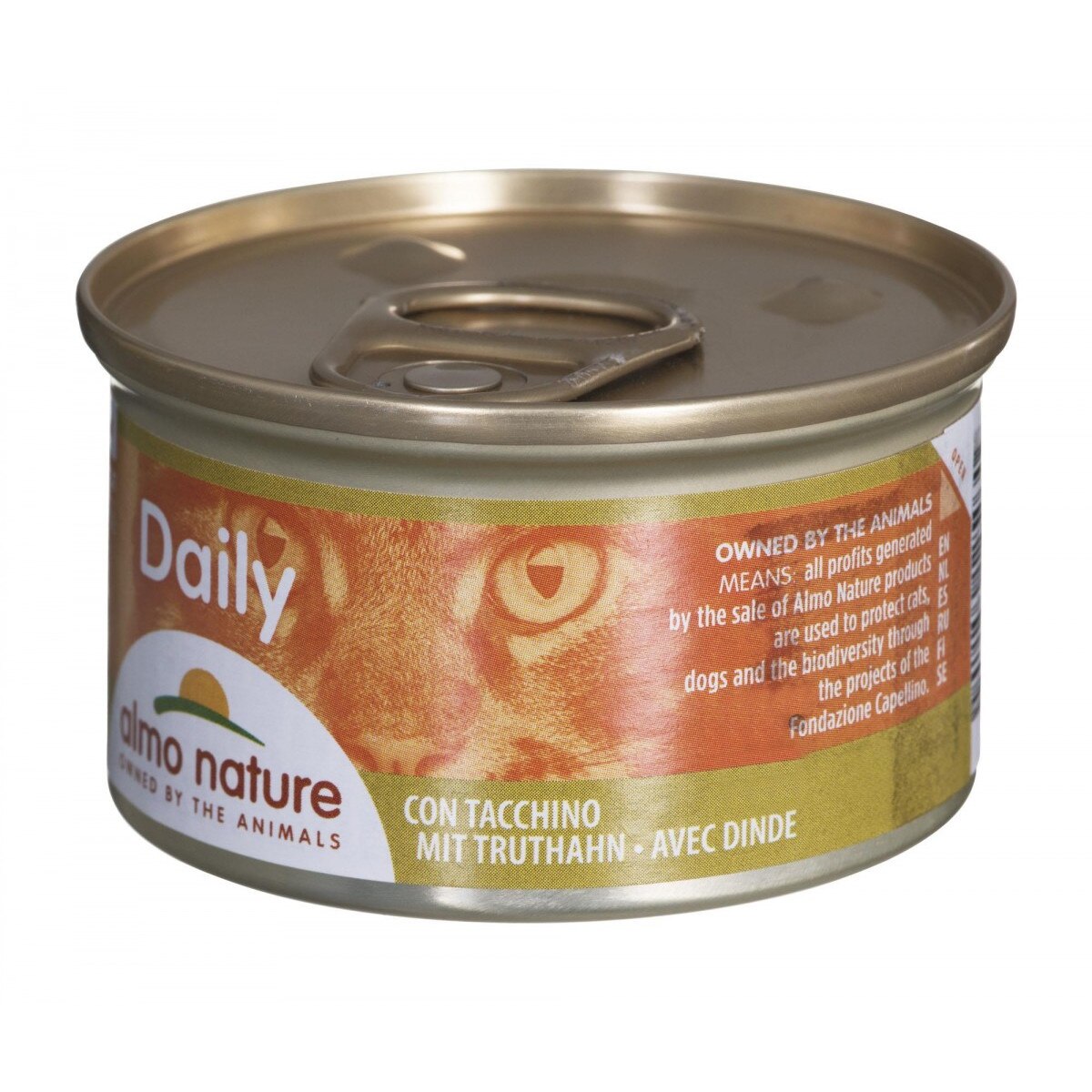 Almo Daily Menu Katzenmousse Mit Fisch – 85 G, Weiches Nassfutter