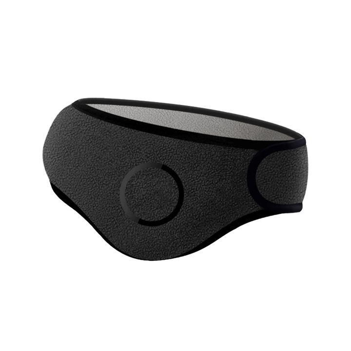 Caciula de urechi unisex, Negru, One Size