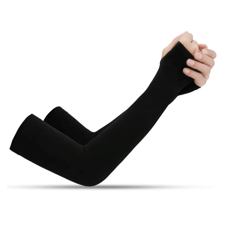 Jormftte UV-védelemmel ellátott karvédő, hűvös selyem anyagból, nagy rugalmasságú, 37-50cm, uniszex