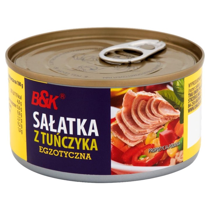 Salata de ton exotic, B&K, 185 g