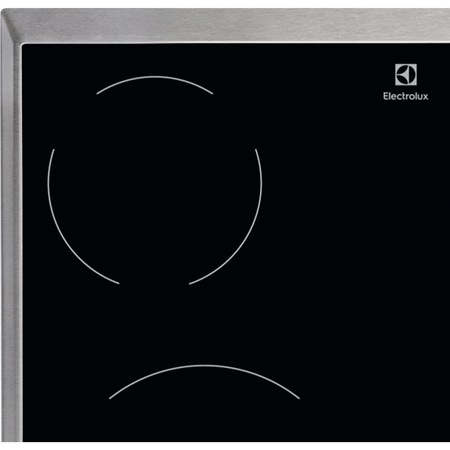 Plita incorporabila Electrolux EHF6240XXK, Electrica, Vitroceramica, 4 Zone de gatit, Touch control, 60 cm, Negru