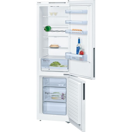 Combina frigorifica Bosch KGV39VW31, 344 l, Clasa A++, Low Frost, VitaFresh, Iluminare LED, H 201 cm, Alb
