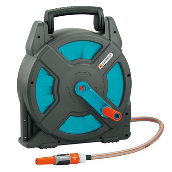 Set Gardena: Tambur, Furtun 15 m + Conectori Set Gardena: Tambur, Furtun 15 m + Conectori