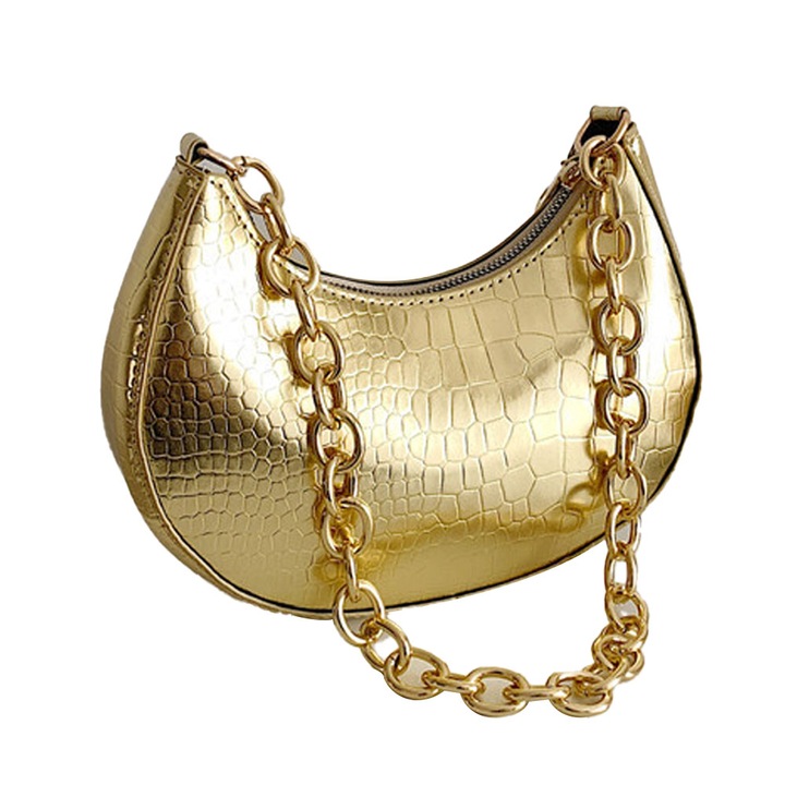 Válltáska, QttvbTna, Ökológiai bőr, 22x16x7cm