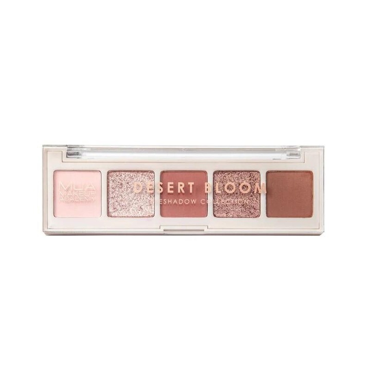 Paleta farduri de ochi, MUA, Desert Bloom, 5 nuante, 3.8 g
