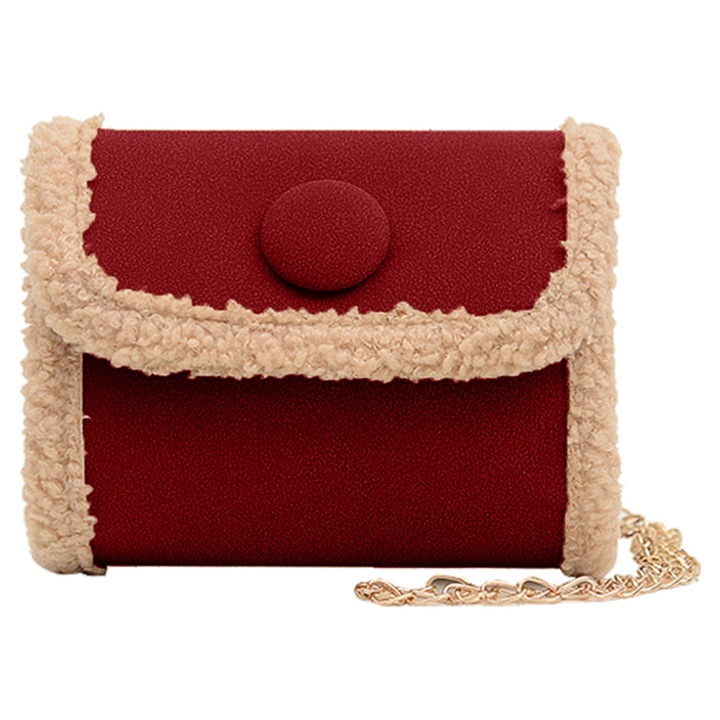 Plüss design táska