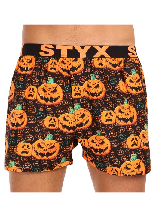 Pantaloni scurti Styx pentru barbati, Multicolor, din Cauciuc, Multicolor