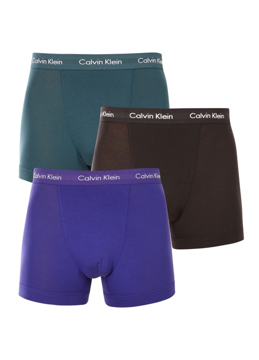 Комплект 3 броя боксерки CALVIN KLEIN, памук, многоцветни, M INTL