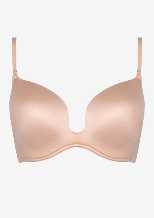 Párnázott melltartó, Marilyn, Smooth Cups, Nylon, Bézs, Bézs