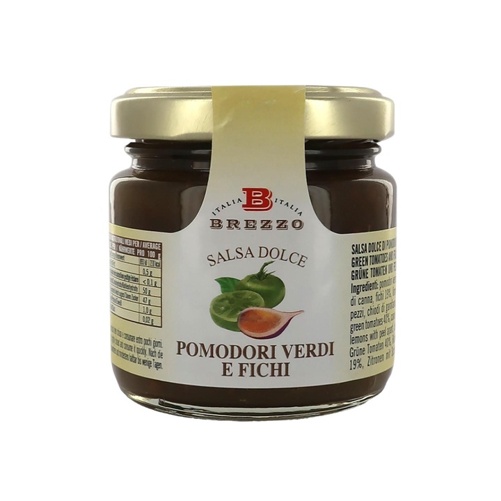 Sos dulce pentru branzeturi, Brezoo, Rosii verzi si smochine, 110 g