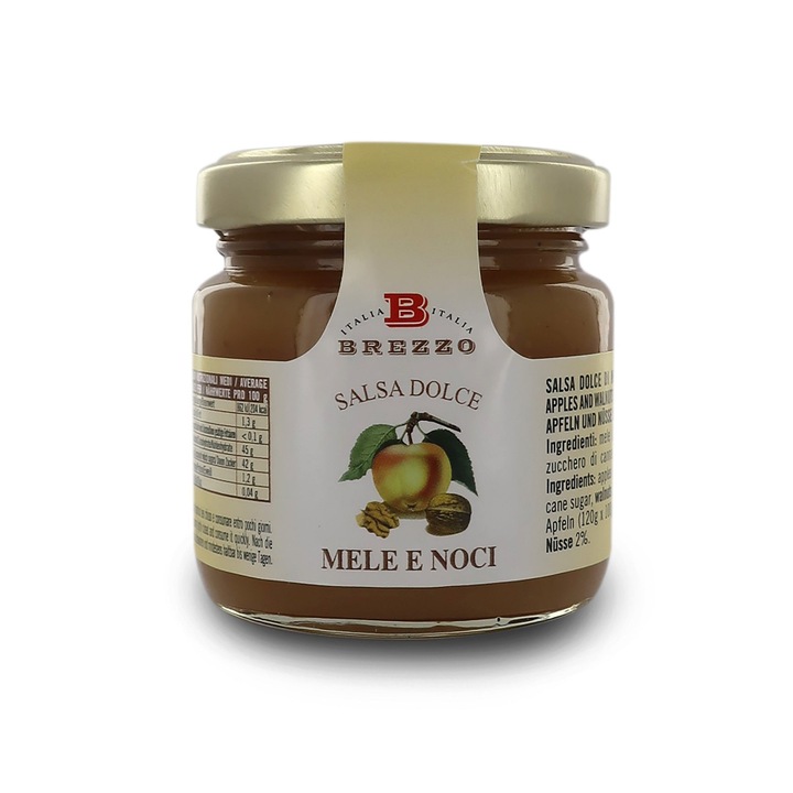 Sos pentru branza, Brezzo, Mere si nuci, 110 g