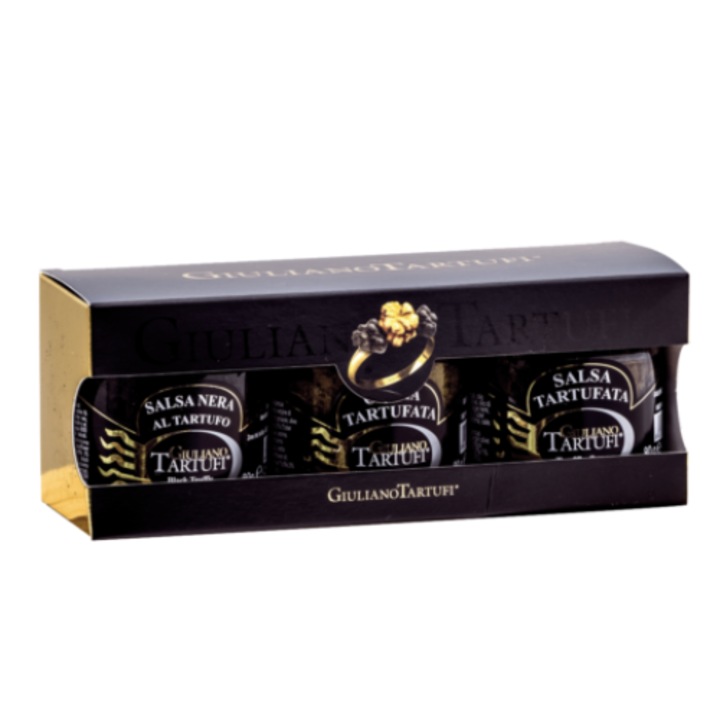 Set 3 sosuri trufe, Giuliano Tartufi, 80 g