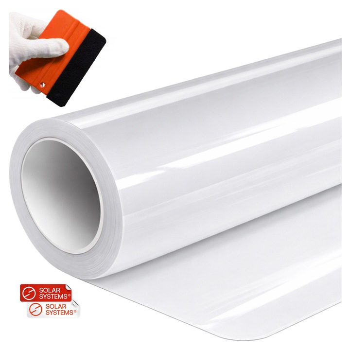 Folie Protectie Auto PPF Transparenta Solar Systems, 152 x 50 cm