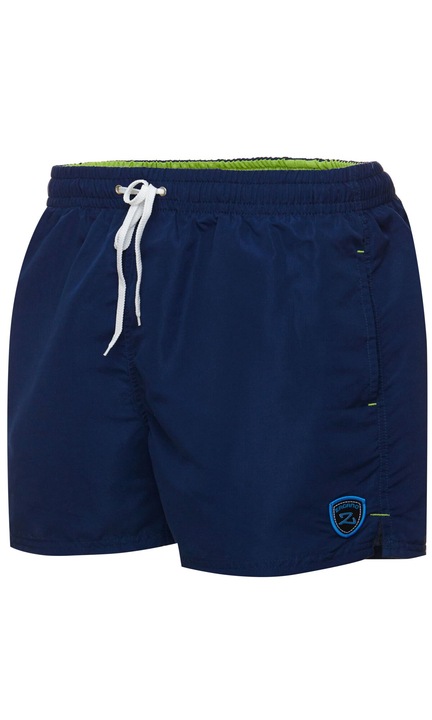 Мъжки къси панталони за плуване, Zagano 5106, Полиестер, Деним,, Морскосин