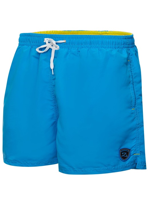 Pantaloni scurti de inot barbati, Zagano 5106, Poliester, Albastru deschis