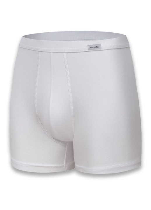 Boxeri barbati, Cornette, Alb, XL, Alb