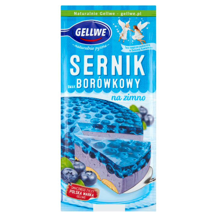 Amestec de cheesecake cu afine pentru preparare acasa, Gellwe, 193 g