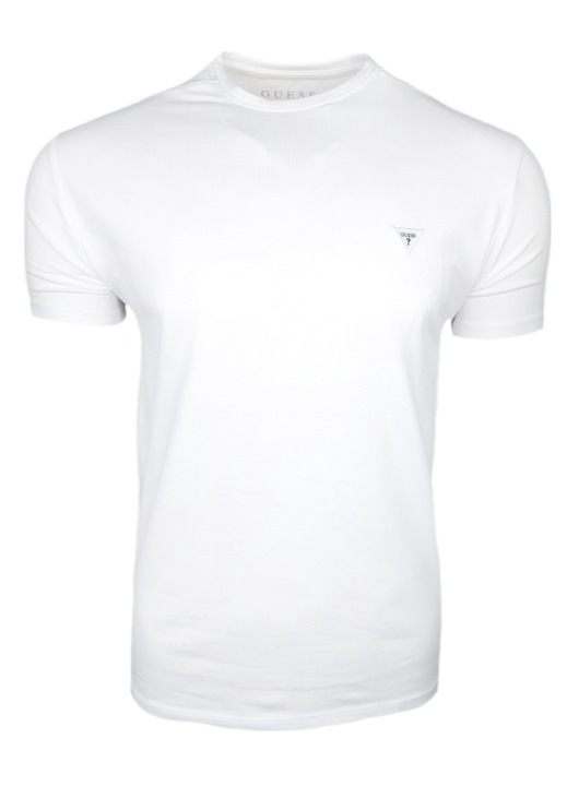 Мъжка тениска, Guess, Памук, Бяла, 2XL