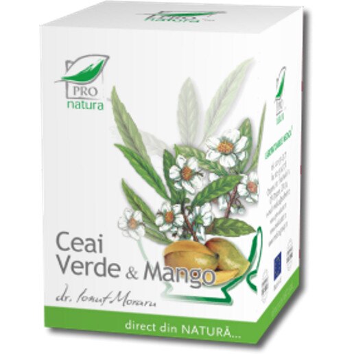Ceai Verde & Mango, Pro Natura 20 doze