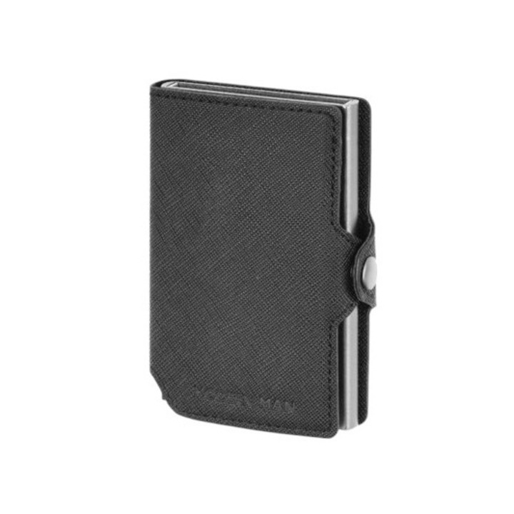 Portofel barbatesc mic elegant sport – etui pentru carduri, extragere usoara, design modern, cadou pentru barbati