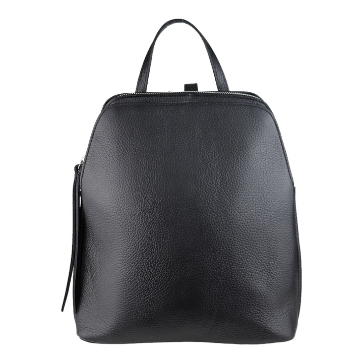 Дамска раница Moranti Естествена кожа Черна