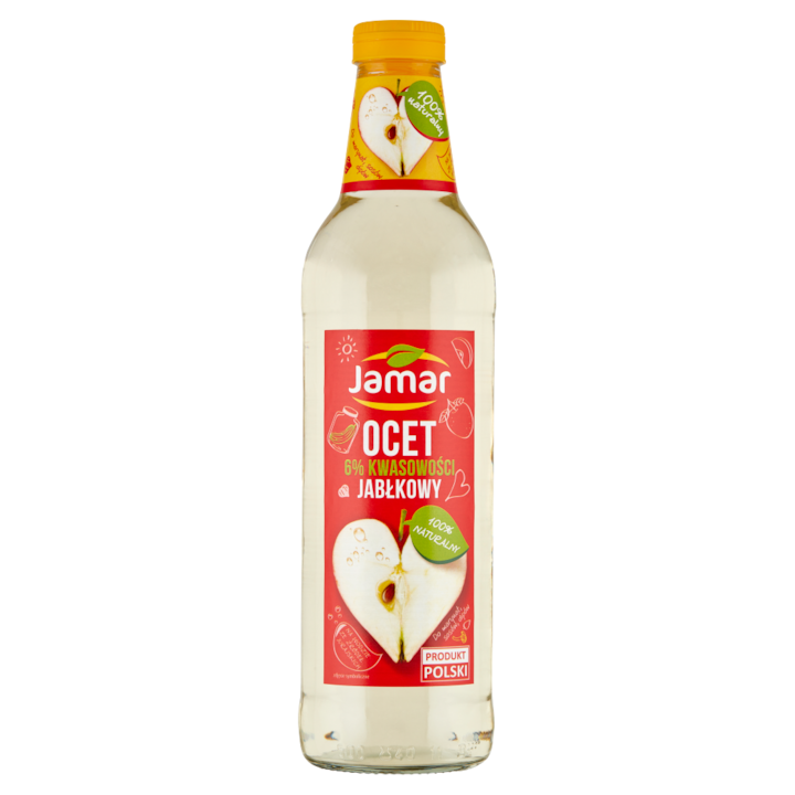 Otet de cidru de mere, Jamar, 6% aciditate, 500 ml