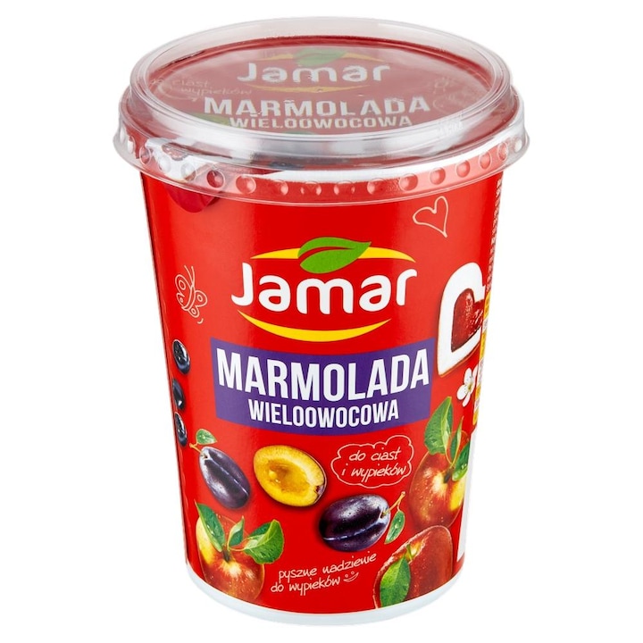 Marmelada, JAMAR, Aroma fructe, 600 g