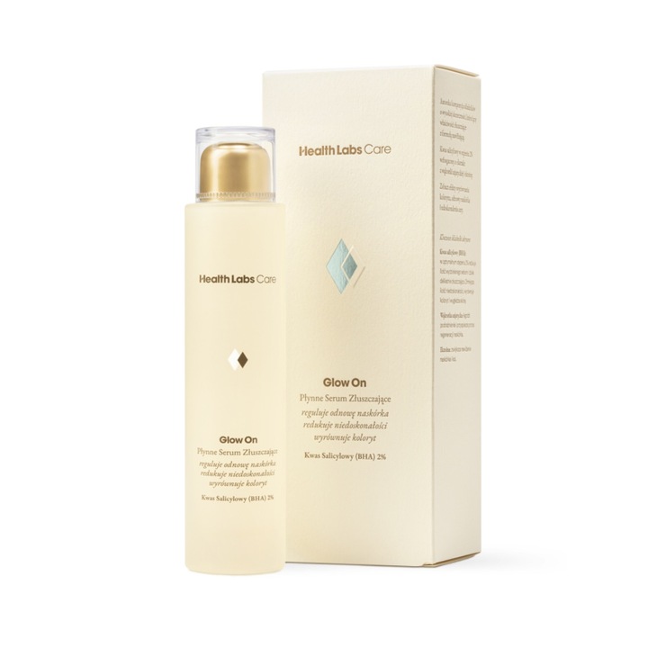 Ser exfoliant Health Labs Care, Glow On Liquid, 100 ml