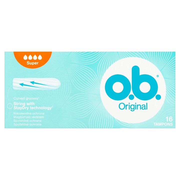 Betét, OB, ORIGINAL, SUPER, 16 db