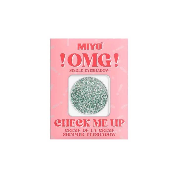 Fard de pleoape Miyo, !OMG! Check Me Up, Shimmer, Floral Infusion, 1.3g