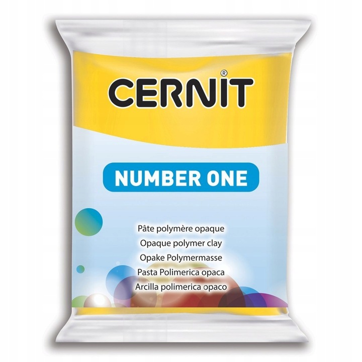 Argila de modelat, Cernit, Galben 56 g