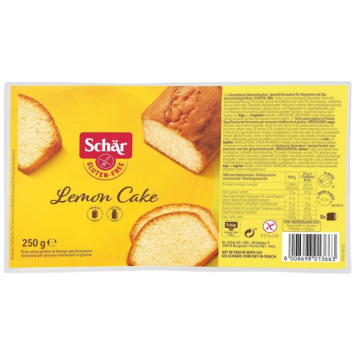 Chec cu lamaie, Schar, 250 g