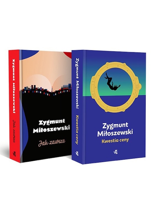 Комплект от 2 книги Pakiet Jak zawsze / Kwestia ceny, WAB, Zygmunt Miloszewski